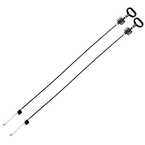 Love&Mini Recliner Replacement Parts, Sofa Reliable Release Pull Cables D-Ring Handle (2 Pcs) #TOP3