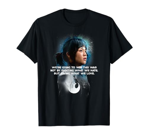 T-shirt Star Wars The Last Jedi Rose Tico avec citation de film pour fan de la saga