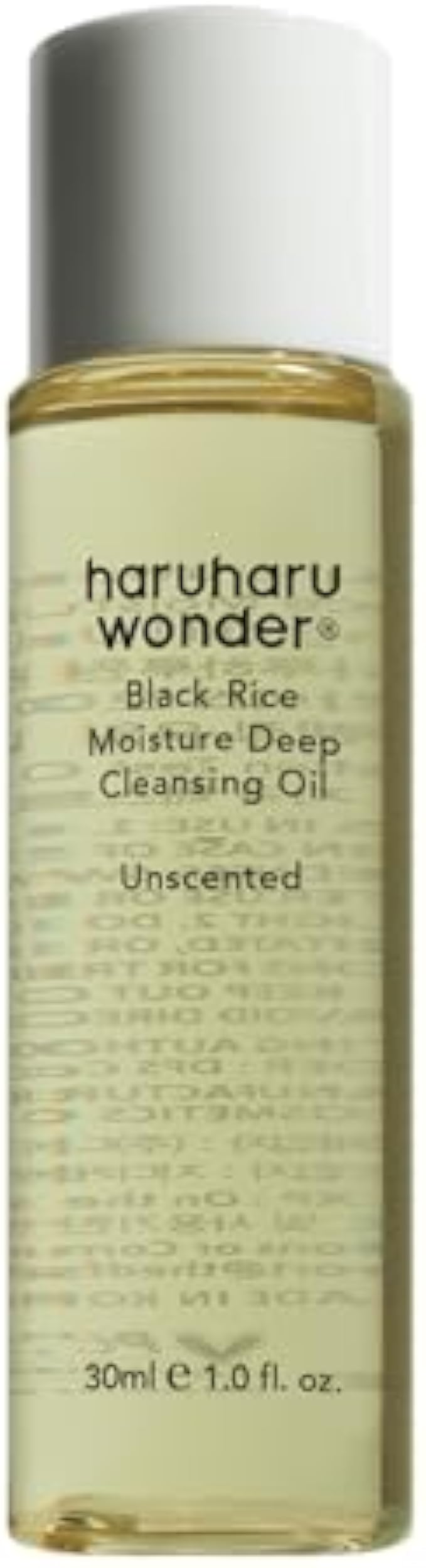 HARUHARU wonder Black Rice Moisture Deep Cleansing Oil 30ml