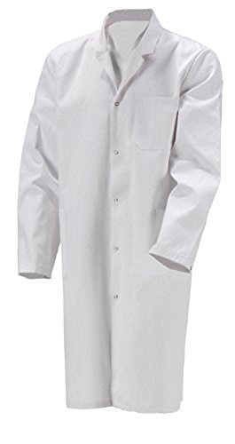 Preisvergleich Produktbild Laborkittel Kinderkittel Baumwolle weiß Malermantel Kinder (164)