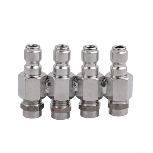 Support flexible de buse de lavage à pression avec quatre angles de pulvérisation distincts pour nettoyer facilement les espaces bouchés