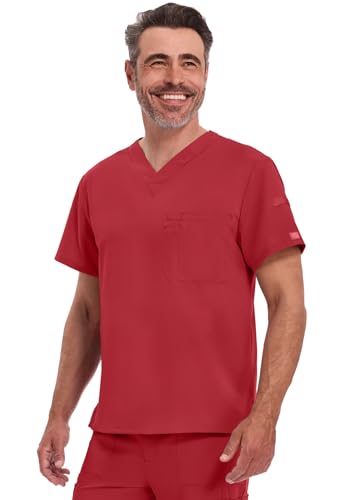Image of Dickies EDS Essentials Men Scrubs Top Tuckable V-Neck DK635
