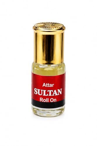Image of Formless Sultan 3ml Attar Unisex - Premium Royal Fragrance Oil, Long Lasting Alcohol-Free Perfume, Rich Warm Woody Spicy Scent, Pocket Size Roll-On, Travel Friendly Daily Wear & Special Occasions