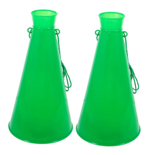 UPKOCH Cheer Megaphone Noise Maker Toy Portable Plastic Horn for Outdoor Activities Game Cheering Props and Sports Events Lightweight and Easy to Use