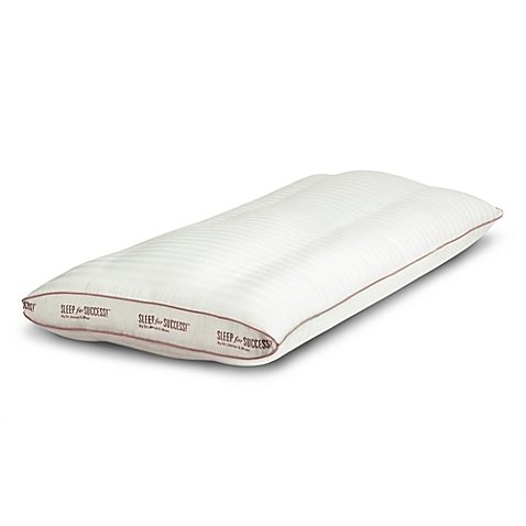 Sleep for Success by Dr. Maas King Back/Stomach Sleeper Pillow, King, 10-Year Manufacturer's Warranty