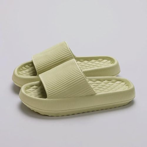 ERWOQ ​​- Zapatillas de Verano Suaves con Forma de Nube para Mujer, cómodas y Gruesas, para baño y casa