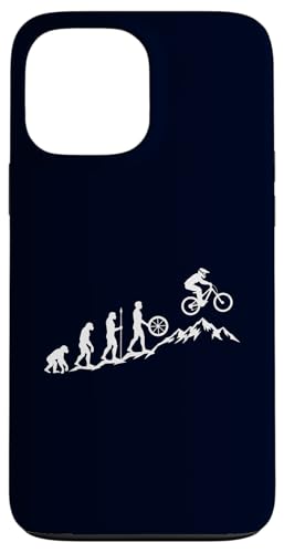 Evolution to Mountain Biker Funny MTB ���C�_�[�O���t�B�b�N �X�}�z�P�[�X iPhone 13 Pro Max �p