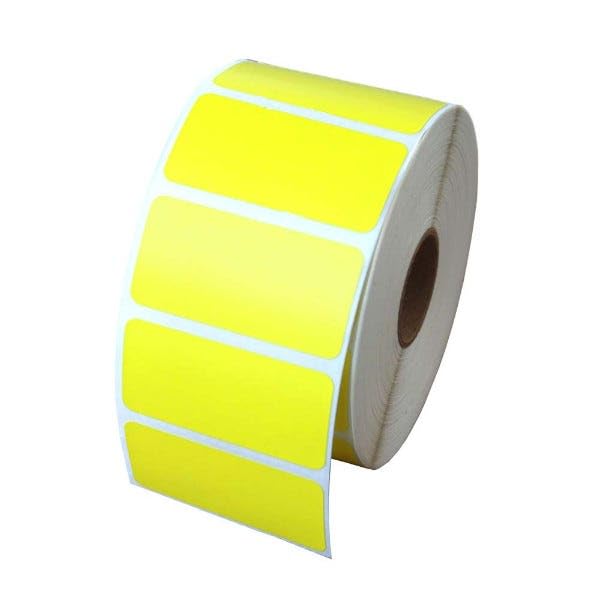 Amazon.com : Zebra Yellow Barcode Labels 2