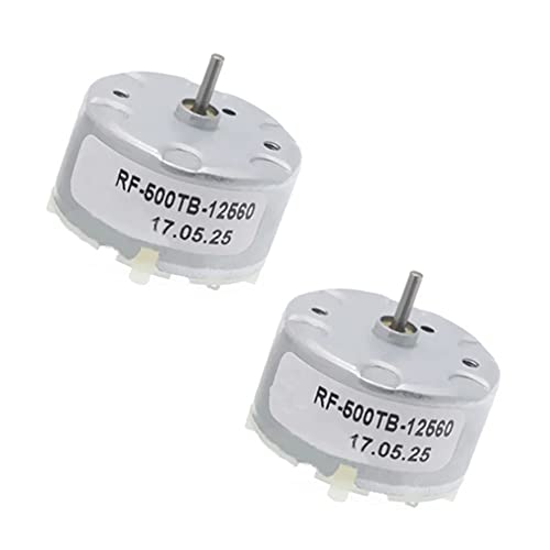 Moteur RF-500TB de rechange DC 12560 à rotation stable pour bricolage électronique