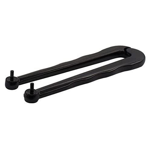 Universal Black Finish Steel Adjustable Face Spanner Wrench Pin Pliers For Round Nuts With Drilled Holes (5Mm) #TOP16