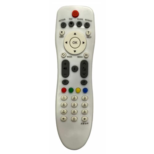 Image of Upix DTH Remote No. 125N (Non-RF), Compatible /Replacement for Videocon DTH Set Top Box Remote (Exactly Same Remote Will Only Work)