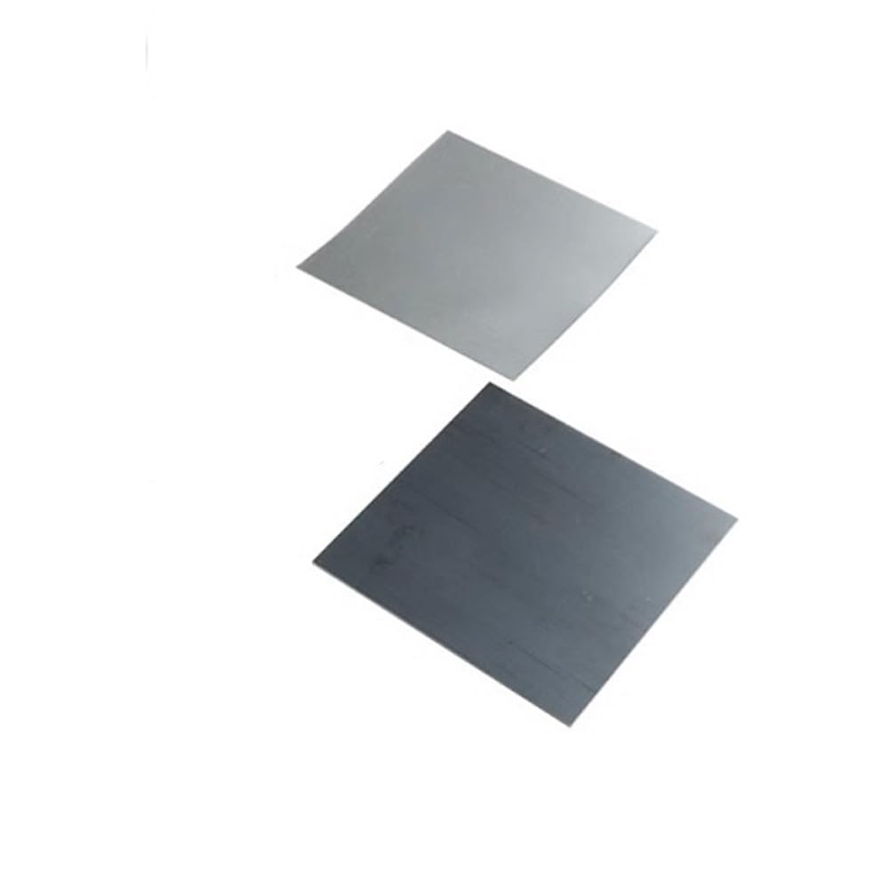 1 pièce de tôle de fer haute pureté, plaque de fer carrée transformable de 100 mm x 100 mm, for accessoires électroniques(1x100x100mm)