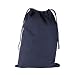 Stansport Canvas Laundry Bag, Black, 18 x 27-Inch