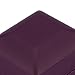 GOTOTOP Fashionable Engagement Ring Box, Soft Plush Material, LED Display, for Proposal and Wedding Rings, Size 2.6x2.36x1.97 Inch (Purple)