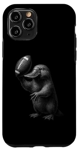 カモノハシ アメリカンフットボール スポーツ 動物好き スマホケース iPhone 11 Pro 用