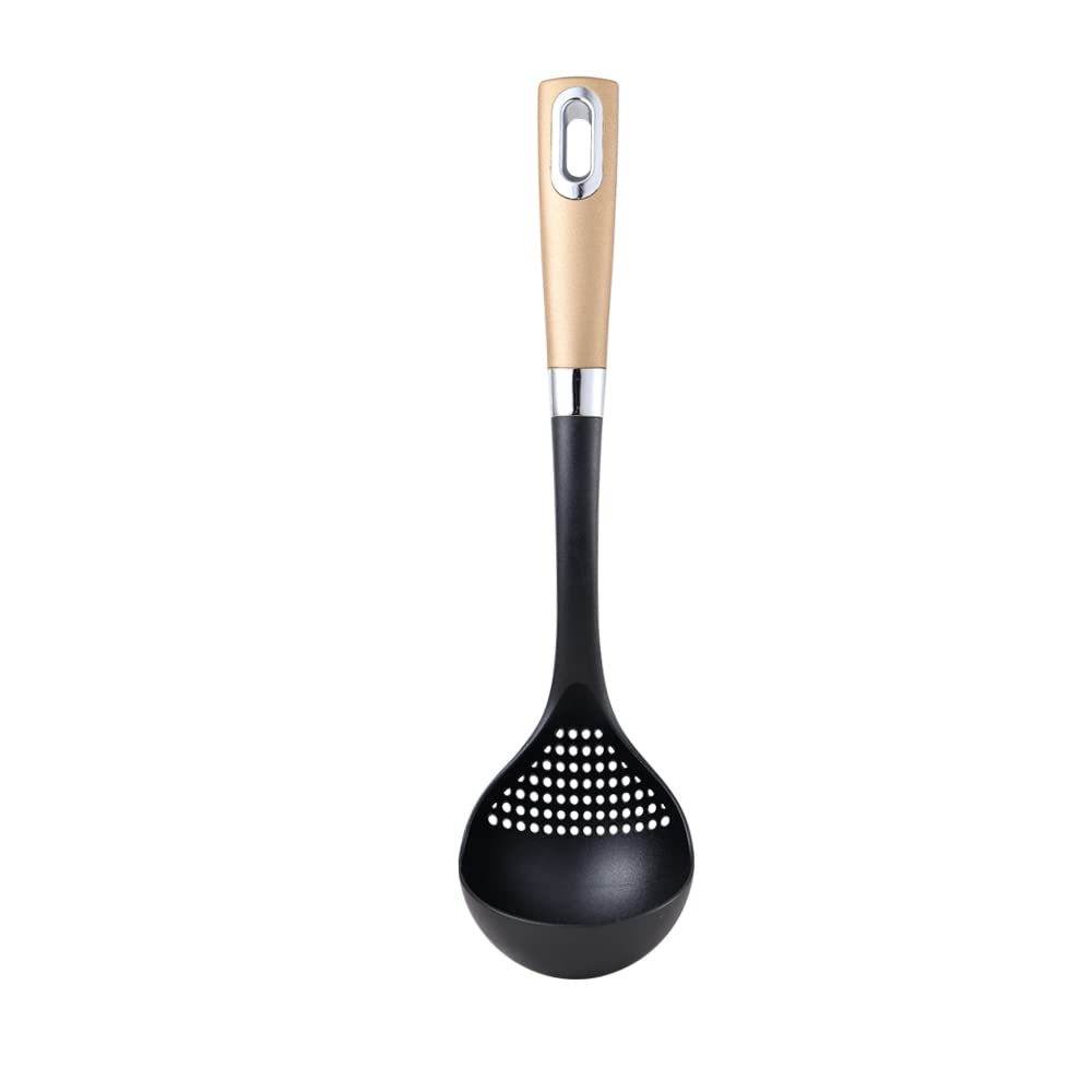 Bergner Centro 3Pc Nylon Kitchen Tool Set, Slotted Turner, Ladle, Skimmer, Black - Image 4 thumbnail