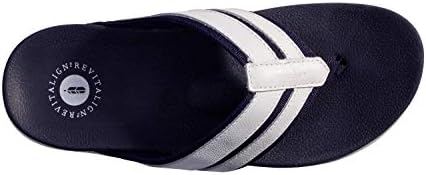 REVITALIGN Women's Flip-Flop, Navy, 9 | Image 5