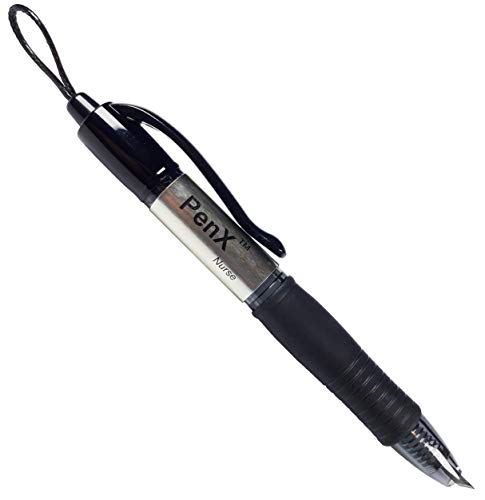 PenX - Nurse - Multipurpose Medication Pill Opener - Retractable Blade - Non-Slip Grip