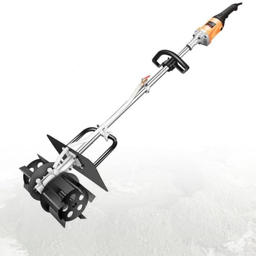 Mezcladora Eléctrica De Mortero, Mezcladora De Cemento Portátil De 1000-2000 RPM, con Tubo De Agua De 10 M, 6 Velocidades Ajustables, Ancho De Mezcla De 320 Mm, para Mezclar Barro, Cemento, Mortero