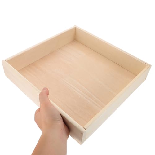 Caja de arena de madera Veemoon para salas de interiores y mesas de juego infantil 4