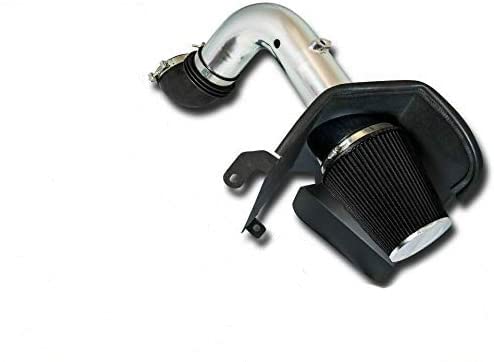 R&L Racing 4\" Black Heat Shield Cold Air Intake 03-07 For Ram 2500/3500 5.9L L6 Turbo Diesel