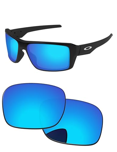 Image of Replacement Lenses for Oakley Double Edge OO9380 66mm Sunglass - Precision Fit, UV Block & Impact Resistant