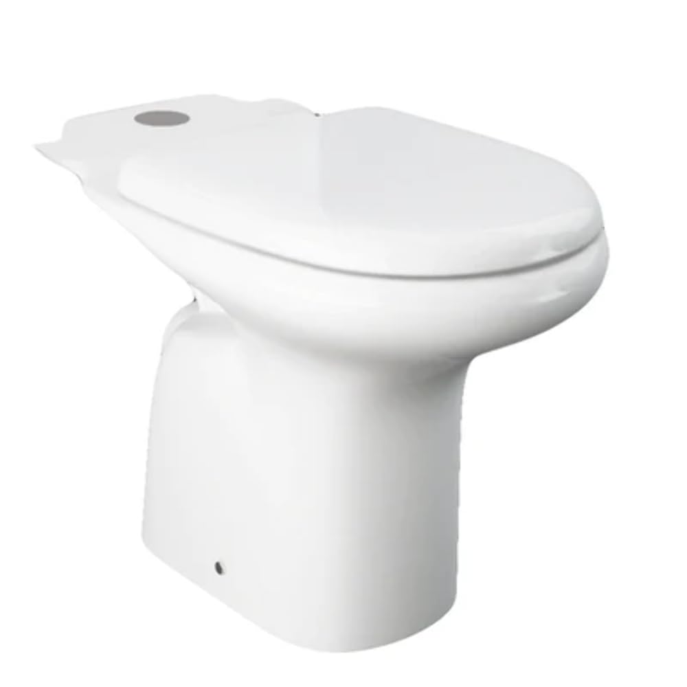 Vaso Wc Monoblocco Orient Ninfea Sanitari Ceramica Rak Scarico Pavimento - 4