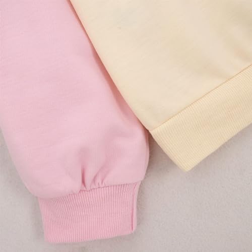 Generic Boy's Fleece Sweatshirts Little Boys Girls Christmas Dinosaur Letter Hoodie Pullover Sweatshirt (Pink, 6-7 Years)4