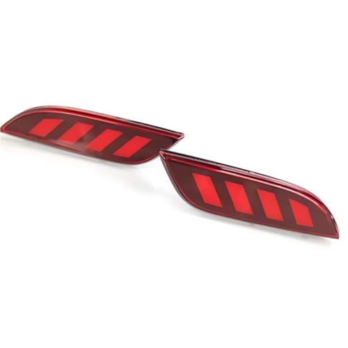 ���A�R�[�i�[�o���p�[���t���N�^�[ Compatible With Chevrolet For Spark 2010 2011 2012 2013 2014 2015 �Ԃ̃��A�o���p�[���t���N�^�[���C�g�_�C�i�~�b�N�^�[���V�O�i���u���[�L���C�g(Red Mod