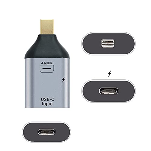Adaptador USB-C femenino a Mini Displayport para laptop miniatura 1
