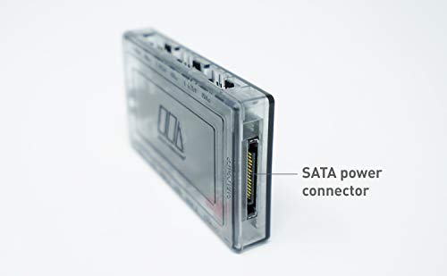 Image of MICRO CONNECTORS 12 Port ARGB /PWM Fan and Light Splitter Hub with Magnetic Base (S08-06ARPW) - 3.9 x 2.25 x 0.60 inches - Fan and Light Splitter Hub - Desktop Compatible