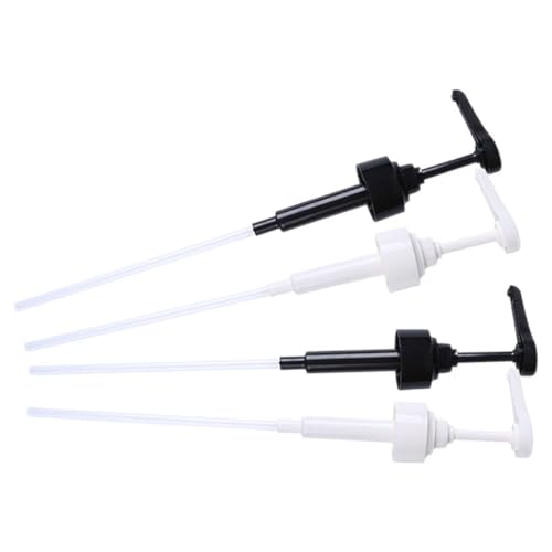 Garneck Syrup Pump Dispenser Pump Head Push for Sauce Bottle Oil Dispenser Kitchen Supplies