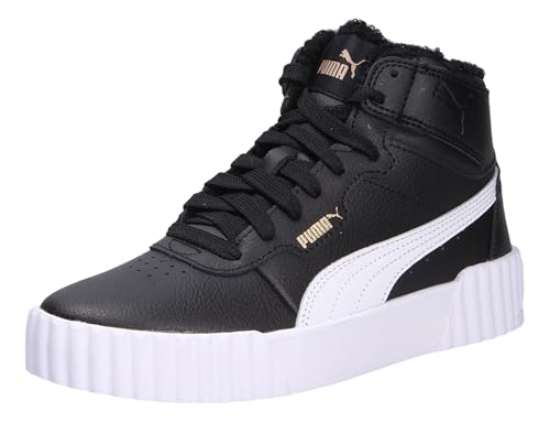 PUMA Mädchen Carina 3.0 Mid WTR Jr Sneaker, Puma Schwarz Puma...