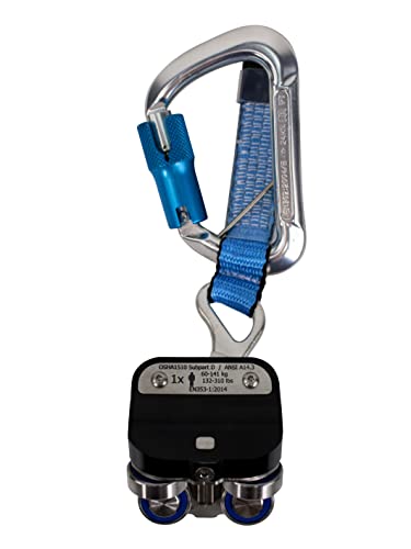 Frontline TRR38 Securail Vertical Fall Arrest Ladder System Trolley | Equipped with Rollers | Safety |OSHA & ANSI Complaint - Thumbnail 2