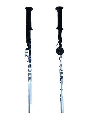 Wsd Adult Downhill Alpine 2018 Model Aluminum Ski Poles Pair With Baskets, 48" L, Silver #TOP1