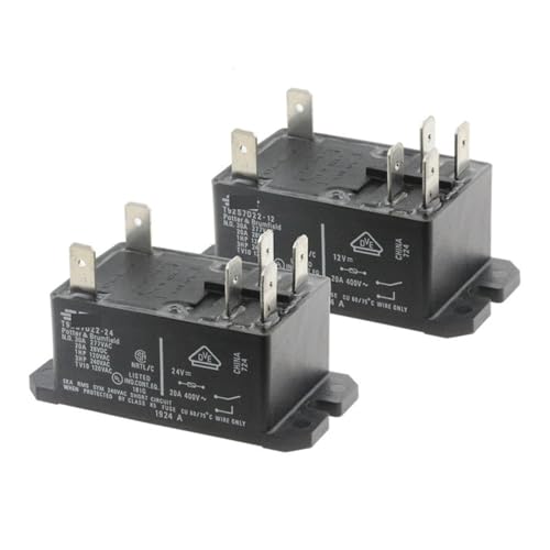 Relé de propósito general T92S7D22 industrial con alta capacidad de aislamiento 12VDC 2