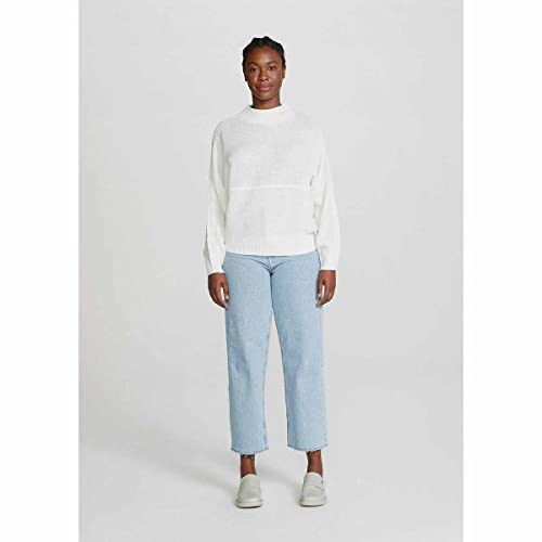 Calça Jeans Feminina Cintura Alta Reta