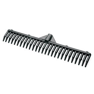 Sweepa - Rubber Rake (Head Only) No Scratching, No Noise, Flexible 100% Rubber rake for Leaves, Pine Needles and Pine Cones