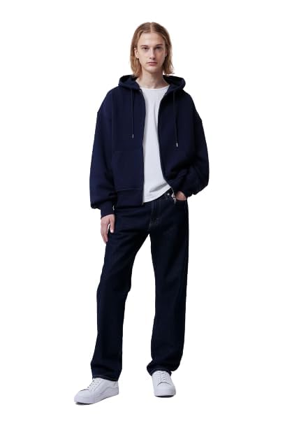 paklon Oversized Hoodie for Men Zipper Jacket Full Sleeves Solid Zip Hoody Winter wear-picture-30