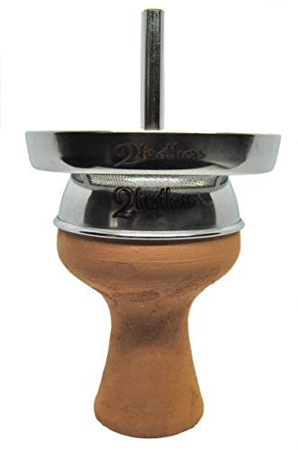 2Brothers Orientalische Wasserpfeifen Shisha Traditionell Hookah Kaminkopf Komplettset Kohlenzange und Zubehör Messing… – Bild 8