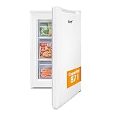 LORD F4 Congélateur armoire 87 L, NoFrost, 37 dB, classe C, 4,4 kg/24h, 3 tiroirs, compresseur Inverter BLDC, porte réversible, pose libre
