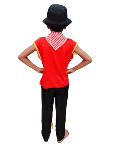 Image of BookMyCostume American Cowboy International Kids Fancy Dress Costume - Halloween Theme - Imported 3-4 years