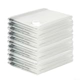 Design transparent : fabriqué en matériau transparent, ce sac sous vide permet une visibilité facile du contenu à l'intérieur. Identifiez facilement les articles dont vous avez besoin sans avoir à ouvrir plusieurs sacs.