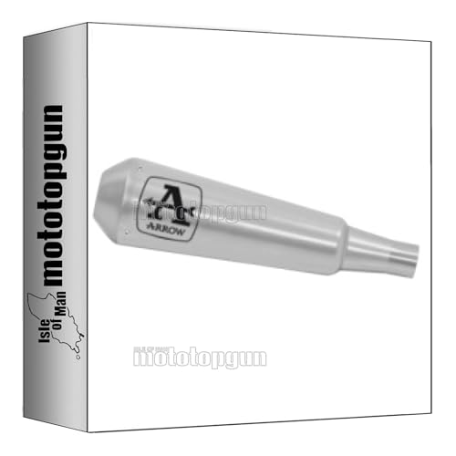 Silencieux Arrow Pro-Race 71922PRI en Nichrom durable compatible Brixton Saxby 250