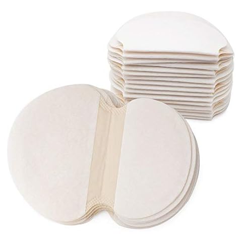 Gospire 50 pcs (25 Pair) Disposable Underarm Pads Armpit Sweat Pads Perspiration Pads Shield Absorbing Anti Perspiration Odor Sheet for Women Cover