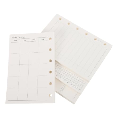 Papel para planificador sin fecha ideal para organizar sesiones de estudio