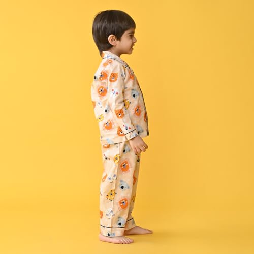 Image of Jam & Sugar Boys Cotton Printed Night Suit Set