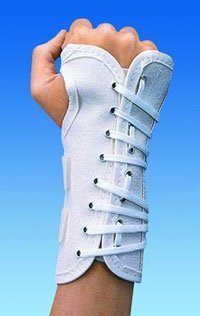 79-87343 Splint Wrist Canvas Cock-Up Small Right 6" White Part# 79-87343 by DJO, Inc Qty of 1 Unit