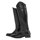 YUMALI Women Equestrian Boots, Beginner Soft Leather...