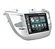 Autoradio für Hyundai Tucson Mit Standard-Navigator Und Heckkamera (ab 2018) Android GPS Bluetooth WiFi USB DAB+ Touchscreen 9 8core Carplay AndroidAuto
